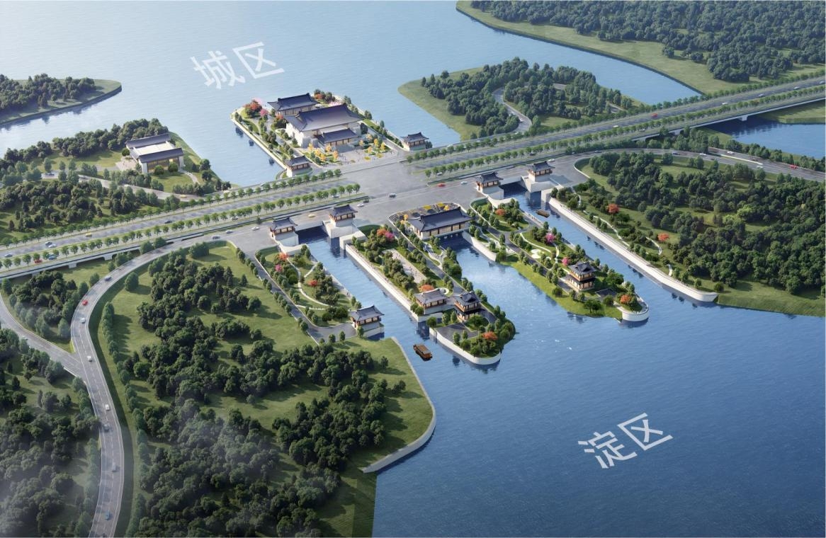 金年会助力南河枢纽项目建设